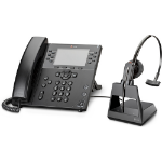 POLY VVX 450 12-Line IP Phone and PoE-enabled GSA/TAA