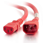 C2G 17523 power cable Red 70.9" (1.8 m) C14 coupler C13 coupler