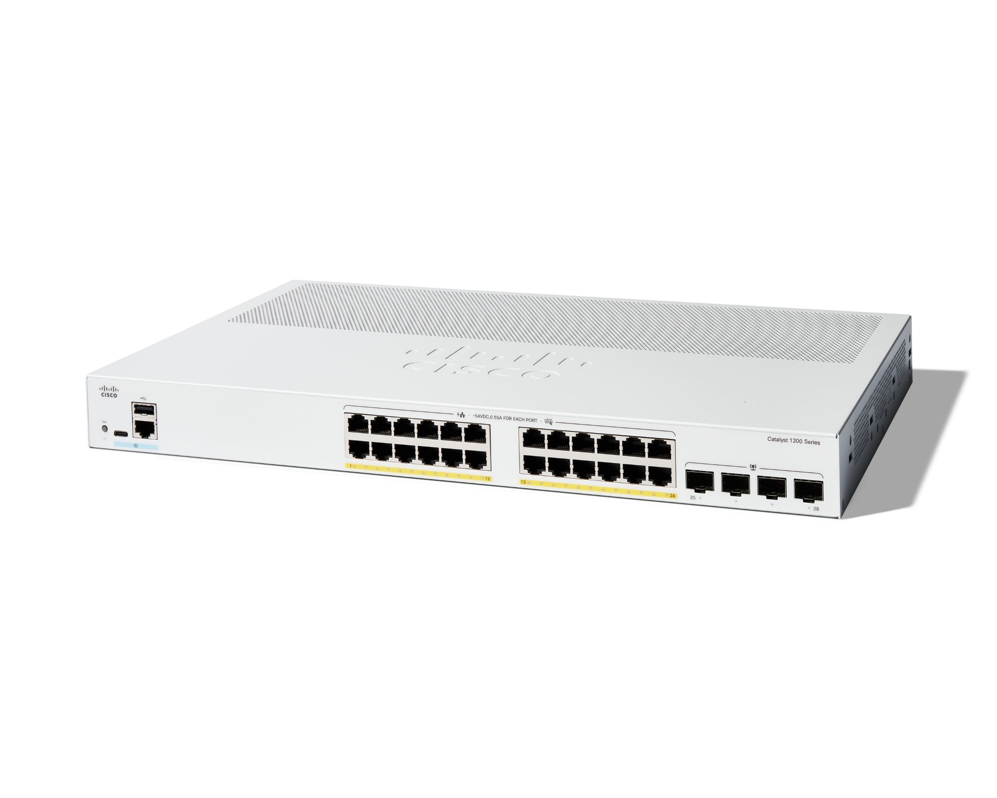 Cisco Catalyst 1200 24p GE PoE 4x1G SFP