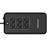 PowerWalker VFD 800 APFC UPS Stand-by (Offline) 0,8 kVA 420 W 6 AC-uitgang(en)