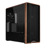 Lian Li Lancool LAN217X computer case Midi Tower Black, Wood