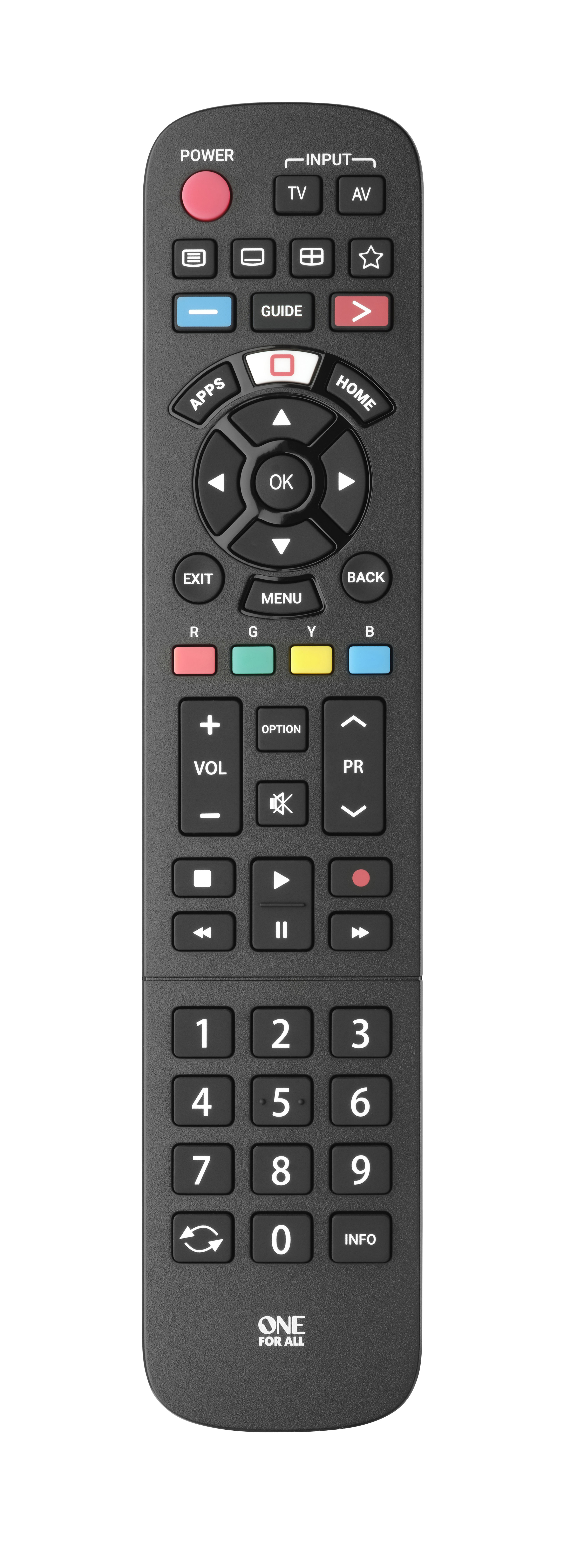 Image of One For All TV Replacement Remotes Panasonic TV Replacement Remote