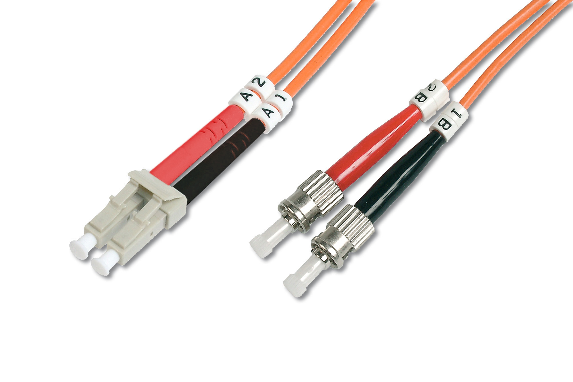 Digitus Fiber Optic Multimode Patch Cord, LC / ST