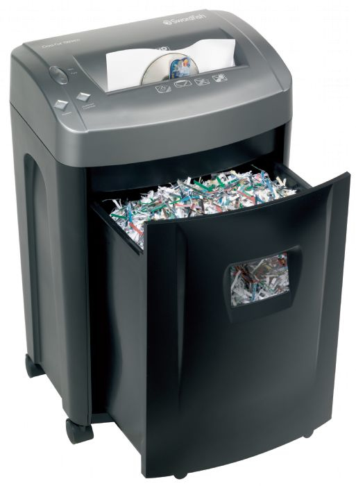 Image of Swordfish 1500XCD paper shredder Cross shredding 65 dB 22 cm...