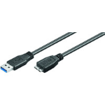 Microconnect USB3.0AB3MICRO USB cable USB 3.2 Gen 1 (3.1 Gen 1) 3 m USB A Micro-USB B Black  Chert Nigeria