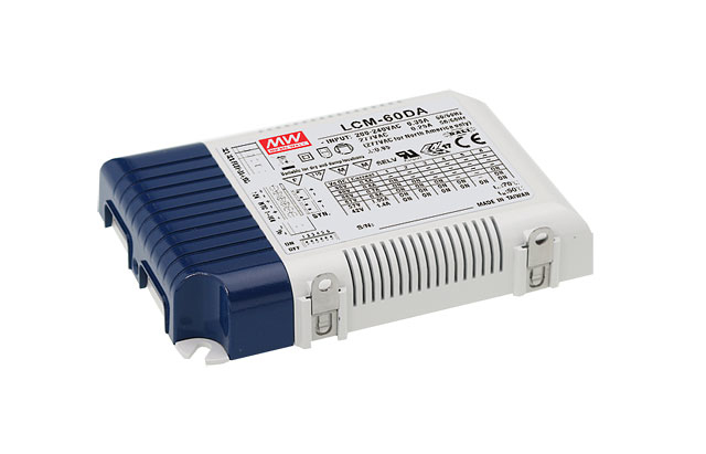 LCM-60DA MEAN WELL MEAN WELL LCM-60DA - Lighting power supply - Blue - White - -30 - 90 ?C - 60.3 W - 180 - 295 V - 47/63 Hz