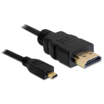 DeLOCK 82661 HDMI kabel 1 m HDMI Type A (Standaard) HDMI Type D (Micro) Zwart