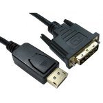 Cables Direct CDL 2m DisplayPort (M) to DVI (M)