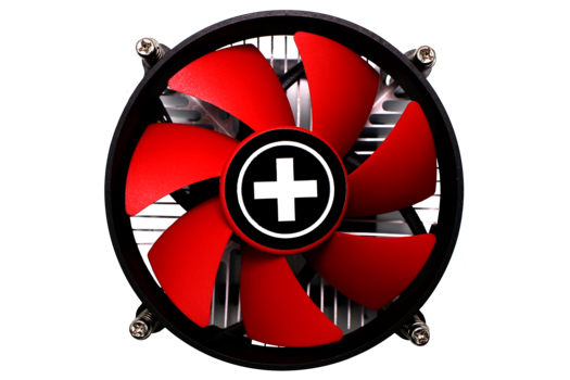 Xilence I350PWM computer cooling system Processor Fan 9.2 cm Black, Red 1 pc(s)