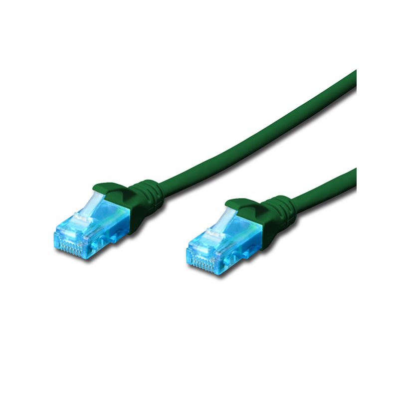 Image of FDL 7M CAT.5e UTP PATCH CABLE - GREEN