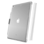 OtterBox Symmetry doorzichtige hoes voor iPad 7th/8th/9th gen, schokbestendig, valbestendig, dunne beschermende hoes, getest volgens militaire standaard, transparant