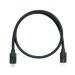 QNAP CAB-TBT4-0M5 Thunderbolt cable 19.7" (0.5 m) 40 Gbit/s Black