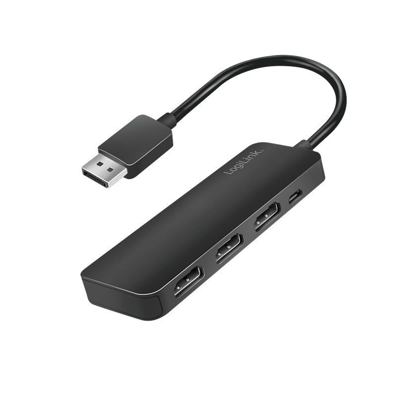 Image of LogiLink DisplayPort splitter, 1x3 port, 1x DP to 3x HDMI, 4K/60...