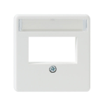 Rutenbeck 13910053 wall plate/switch cover White