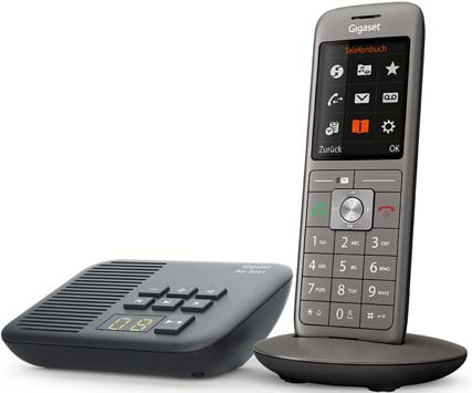 Image of Gigaset CL660A DECT telephone Anthracite, Black