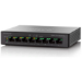 Cisco SG100D-08P Unmanaged L2 Gigabit Ethernet (10/100/1000) Power over Ethernet (PoE) Black