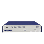 TDT FG2000 bedrade router 2.5 Gigabit Ethernet Grijs, Blauw