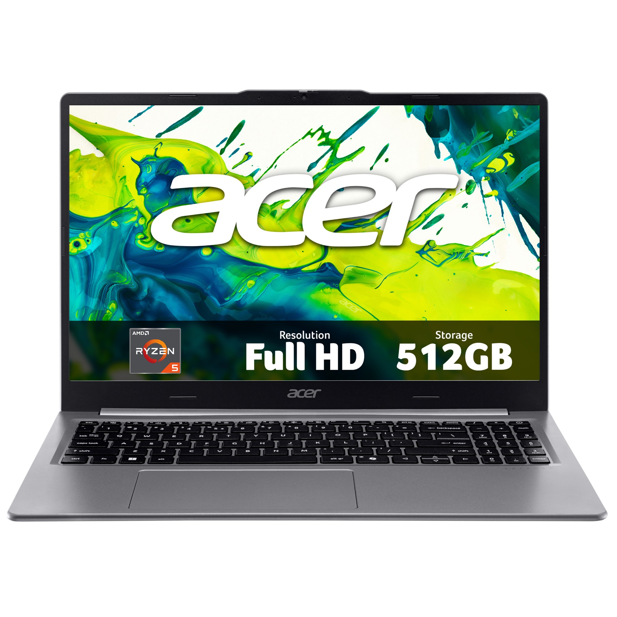 Acer Extensa 15 15 laptop (EXO15-41) - AMD Ryzen 5. 8GB RAM. 512GB SSD
