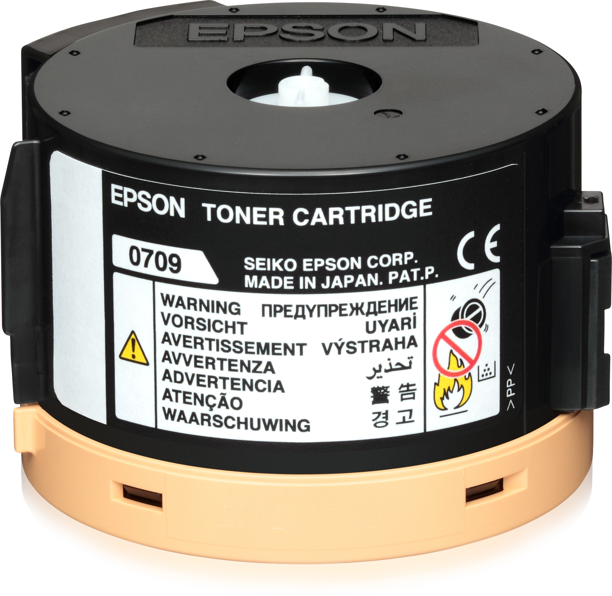 Image of Epson C13S050709/0709 Toner cartridge black, 2.5K pages for Epson...