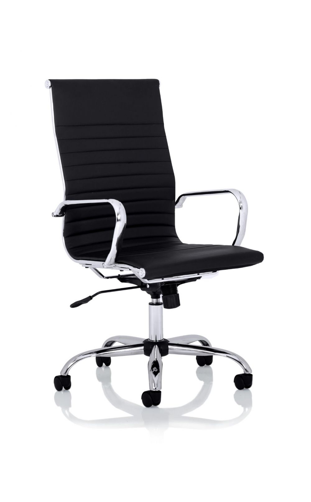 Dynamic Nola Executive Chair High Back Soft Bonded Leather Black