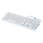 Fujitsu KB SCR eSIG keyboard Office USB Finnish, Swedish White