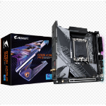 Gigabyte B760I AORUS PRO 1.1 Intel LGA 1700 m-ITX Motherboard, 2x DDR5 ~96GB, 1x PCI-E x16, 2x M.2, 4x SATA, 5x USB 3.2, 2x USB 2.0, 1x Type-C