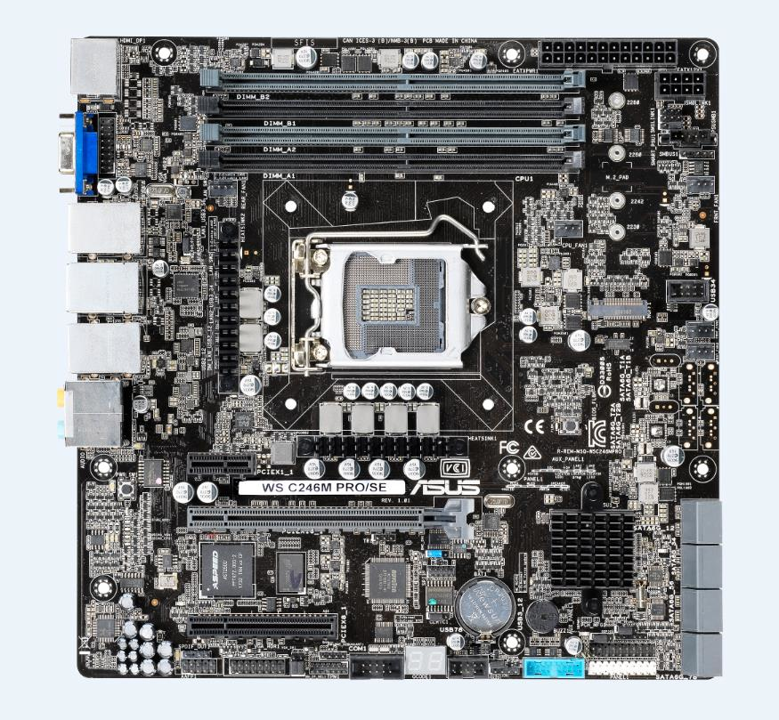 Image of ASUS WS C246M PRO/SE Intel C246 LGA 1151 (Socket H4)