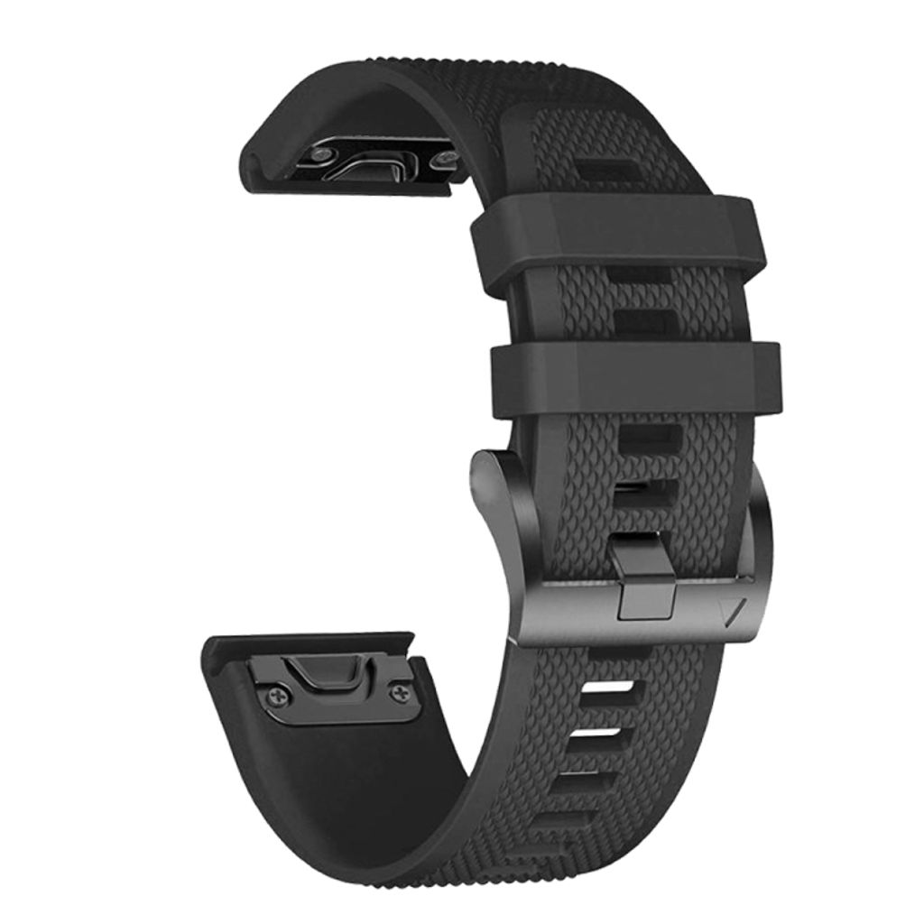 EU Product - Instinct 2S Silicone Watch Band - Black thumbnail