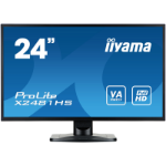 iiyama ProLite X2481HS-B1 LED display 59.9 cm (23.6") Full HD Flat Matt Black