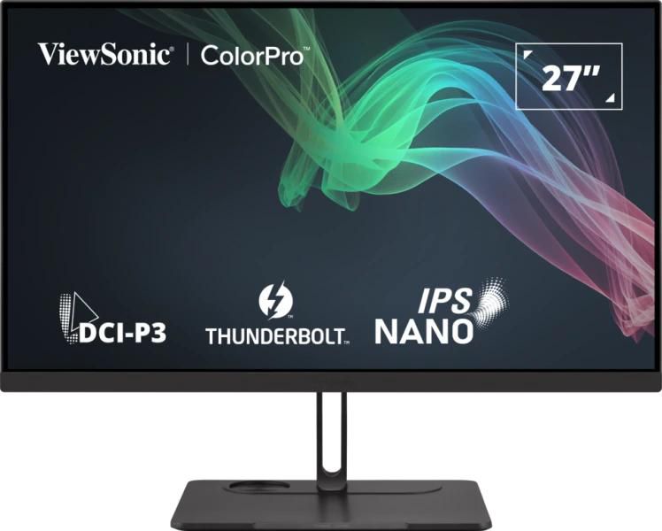Viewsonic LED monitor VP2776T-4K 27INCH 4K 400 nits, resp 5ms, 99% Adobe RGB, USB-C 2x Thunderbolt