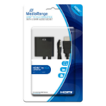 MediaRange MRCS167 video cable adapter HDMI VGA (D-Sub) + 3.5mm Black