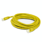 AddOn Networks ADD-14FCAT6A-YW networking cable Yellow 168" (4.27 m) Cat6a U/UTP (UTP)