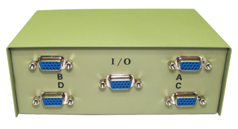 Cables Direct SB-474 serial switch box Wired