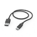 Hama Charging Cable, USB-A - USB-C, 1 m, 480 Mbit/s, Black