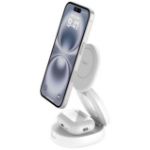 Belkin WIZ035kqWH Hoofdtelefoons, Smartphone Wit USB Draadloos opladen Snel opladen Binnen