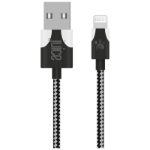 Juice JUI-ANI-CABLE-TYPEC-2M-BRD-GPAN lightning cable Black, White