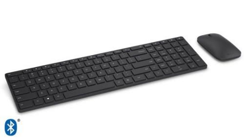 Microsoft Designer keyboard Mouse included Bluetooth AZERTY French Black