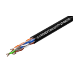 Lanview LVN122151 networking cable Black 305 m Cat6 U/UTP (UTP) Round