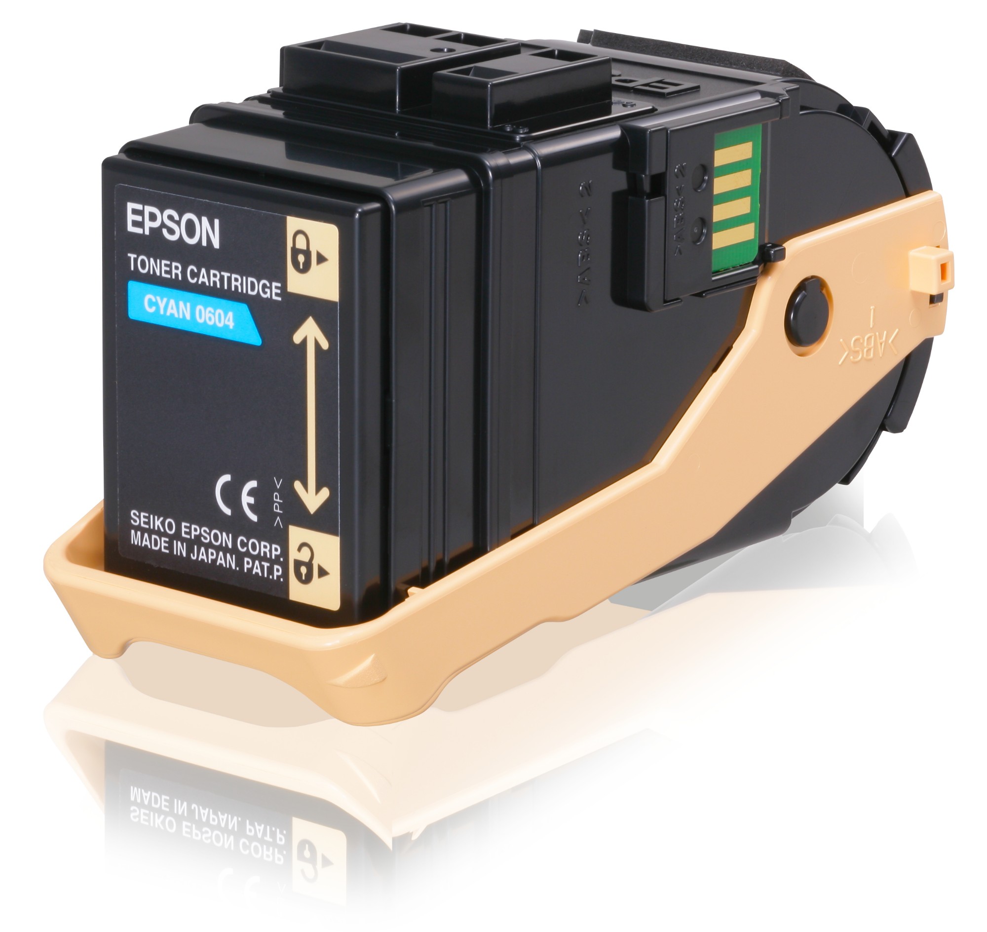 Epson C13S050604/0604 Toner cartridge cyan, 7.5K pages for Epson Aculaser C 9300 N
