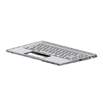 HP L19191-DH1 notebook spare part Housing base + keyboard