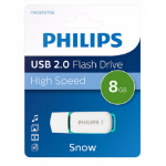 Philips FM08FD70B USB flash drive 8 GB USB Type-A 2.0 Turquoise, White