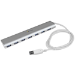 StarTech.com 7-Port USB Hub, USB A auf 7x USB-A Ports, USB 5Gbps, Robustes Design, USB-Busbetrieben, Tragbarer Laptop USB 3.0 Hub mit Netzteil