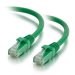 C2G 1m Cat5E UTP LSZH Network Patch Cable - Green