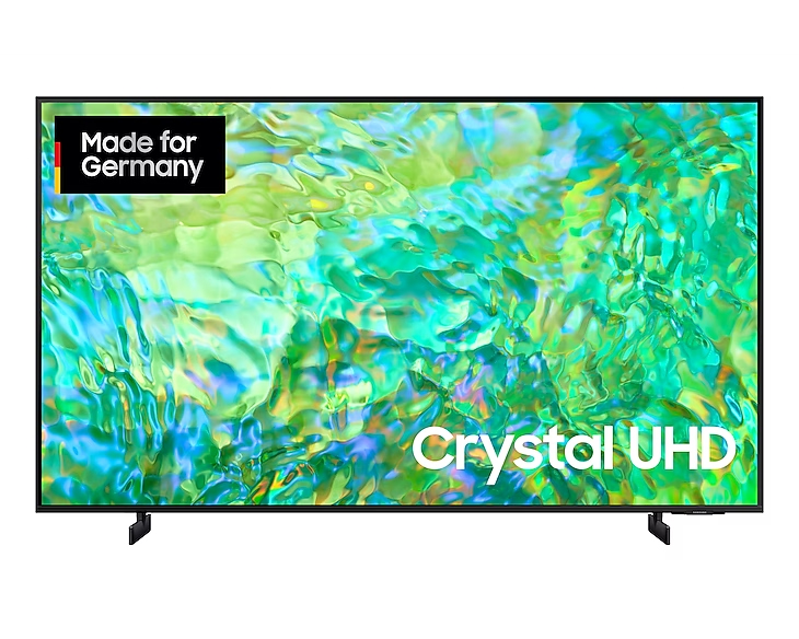 Image of Samsung GU43CU8079U 109.2 cm (43") 4K Ultra HD Smart TV Wi-Fi Black