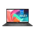 MSI Modern 15 F1MG-217AU Intel Core 5 120U Laptop 39.6 cm (15.6") Full HD 16 GB DDR4-SDRAM 512 GB SSD Wi-Fi 6E (802.11ax) Windows 11 Pro Grey