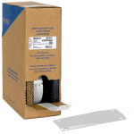 Brady BM-25X75-7598-SV cable marker Silver Polyester 250 pc(s)