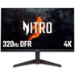 Acer NITRO VG0 Nitro VG270KV4bmiipx - 27'' 4K Ultra HD (3840x2160), 160HZ, 1ms, IPS, Black