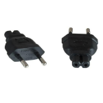 Microconnect PEEUC7AD power plug adapter Type M C7 Black
