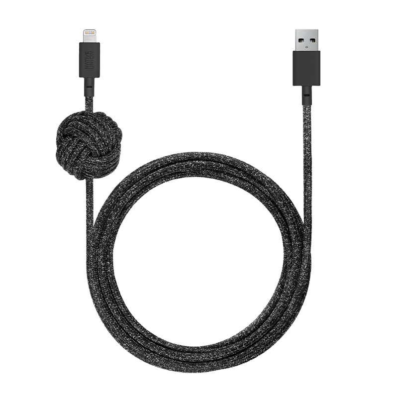 Image of Native Union NCABLE-KV-L-CS-BLK lightning cable 3 m Black