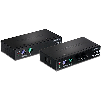 Image of Trendnet TK-EX3 KVM switch Black
